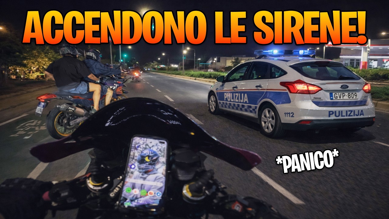 SCAPPIAMO DALLA POLIZIA A MALTA!👮&zwj;♀️ COSA VUOL DIRE GUIDARE UNA YAMAHA R1M A MALTA🤯