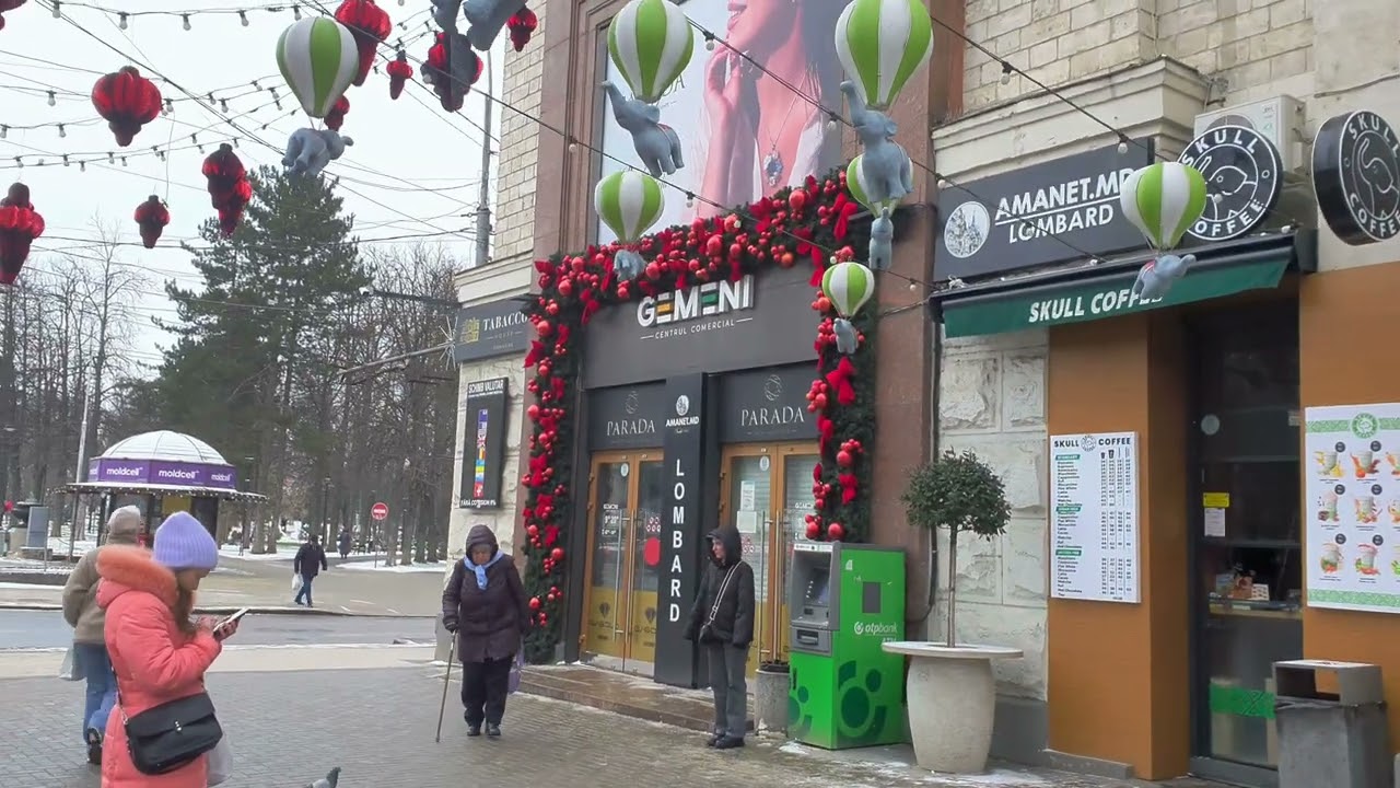 Кишинёв ‼️без электричества  в 13:16, центр, как это было 31.01.2026
