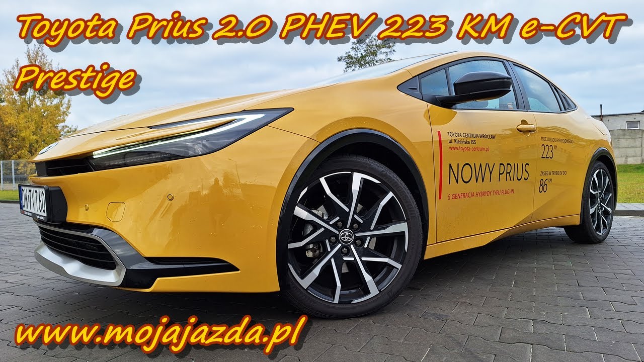 2023 Toyota Prius 2,0 Hybrid Dynamic Force PHEV 223 KM e-CVT Prestige