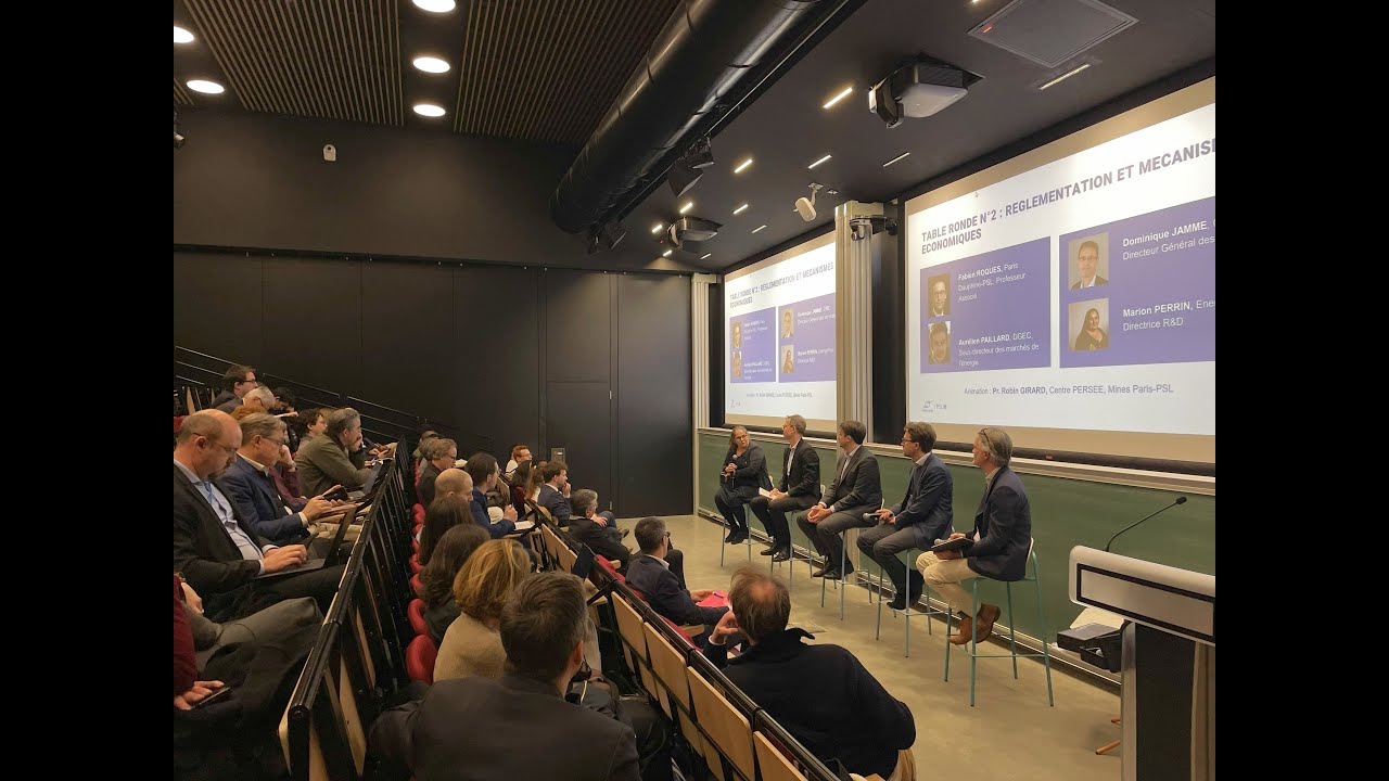 Conférence « la flexibilité électrique, levier essentiel de la transition énergétique »