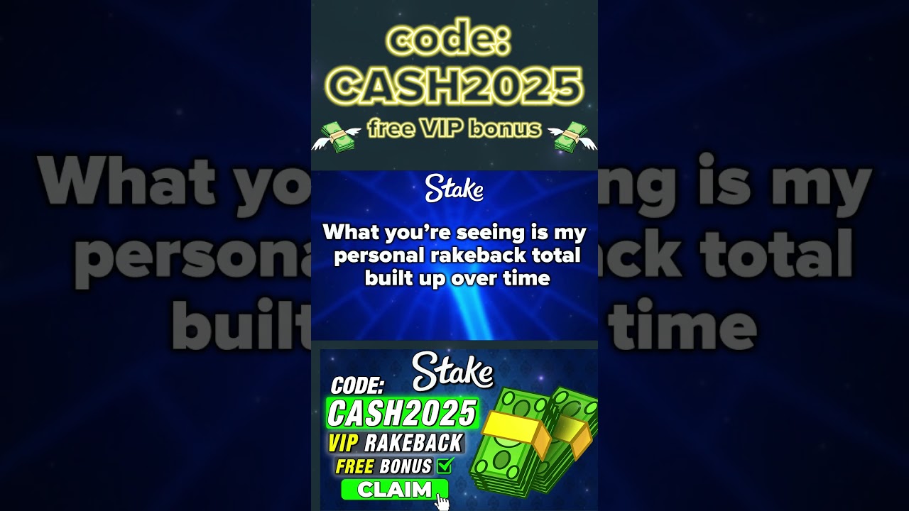 Stake Promo Code "CASH2025" - BEST VIP Bonus Code