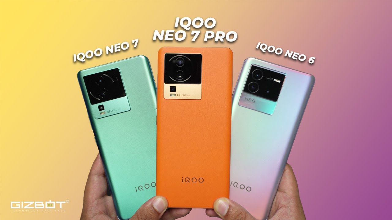 iQOO NEO 7 PRO vs iQOO NEO 7 vs iQOO NEO 6🔋Performance & Battery Drain Test