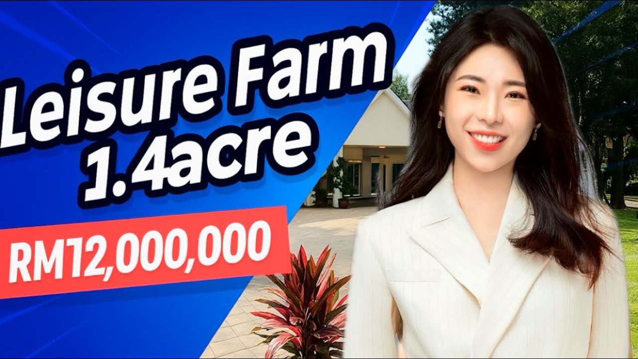 I found a Hidden Rm12 Millions Villa in Johor|1.4 acre Paradise at Leisure Farm By Suenn Low