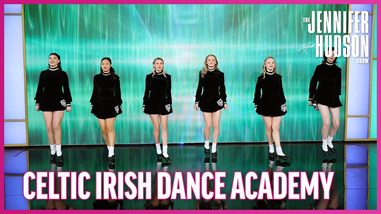 Celtic Irish Dance Academy Teach Jennifer Hudson How to Do a Treble Reel