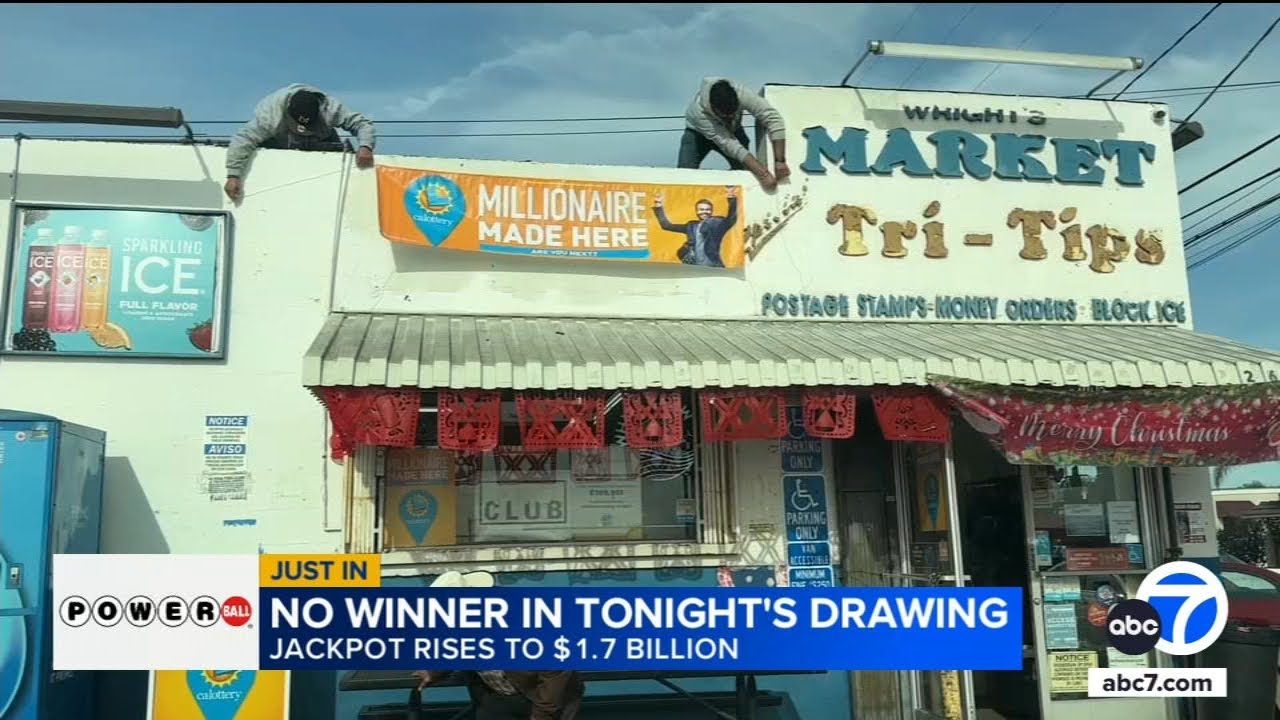 Powerball jackpot climbs to $1.7 billion for Christmas Eve drawing; no winner Monday