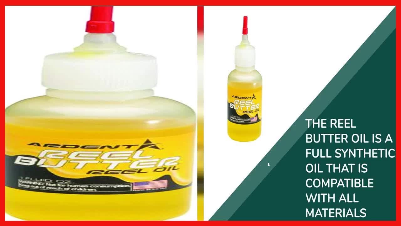 Reel Butter Oil — лучшая синтетическая смазка для рыболовных катушек.