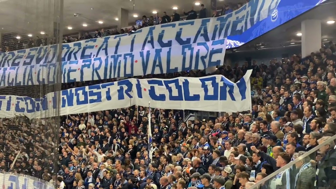 Eishockey Saison Start HCAP Ambri Piotta: Die Curva Sud mit einzigartige Stimmung - September 2024
