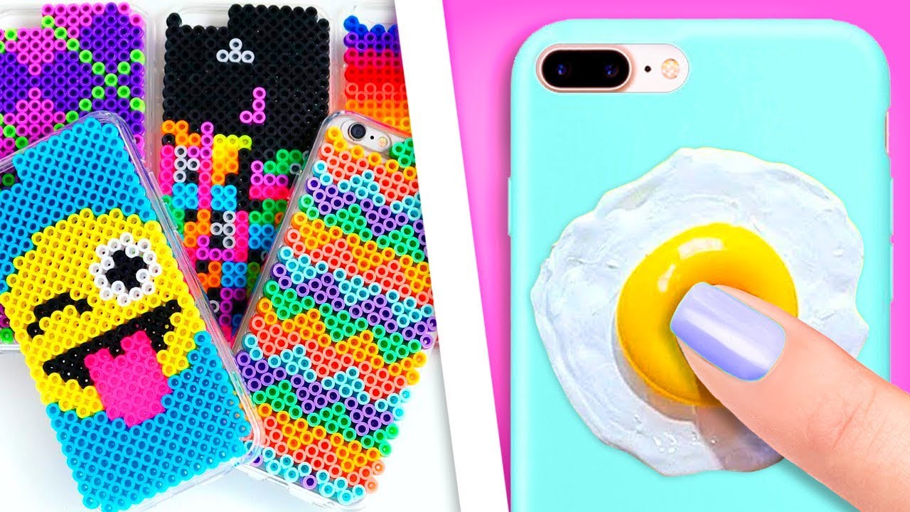 HAZ FUNDAS PARA TU CELULAR ❤️7 IDEAS - Tutoriales Belen