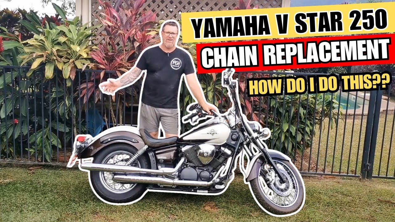 Yamaha V Star/Virago XVS250 chain and sprocket replacement [NEVER OWNED A MOTORCYCLE BEFORE!] [Ep 1]