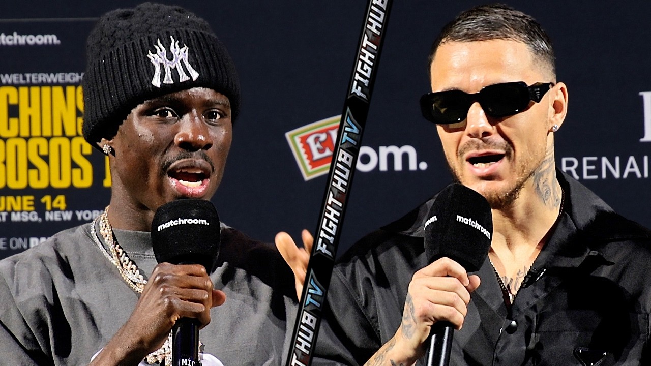 HEATED Richardson Hitchins vs George Kambosos FULL Press Conference & near BRAWL!