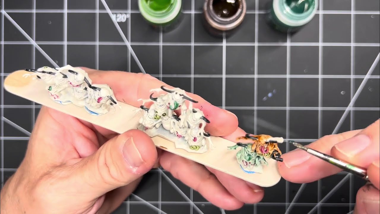 Lickety Split’s How I Painted It- Nurglings