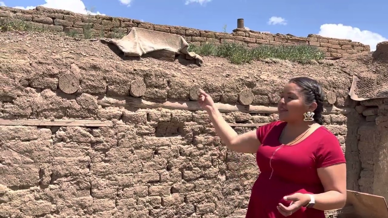 1000+yo Taos Pueblo & Adobe Home Repair   @places.letsgeaux.6668