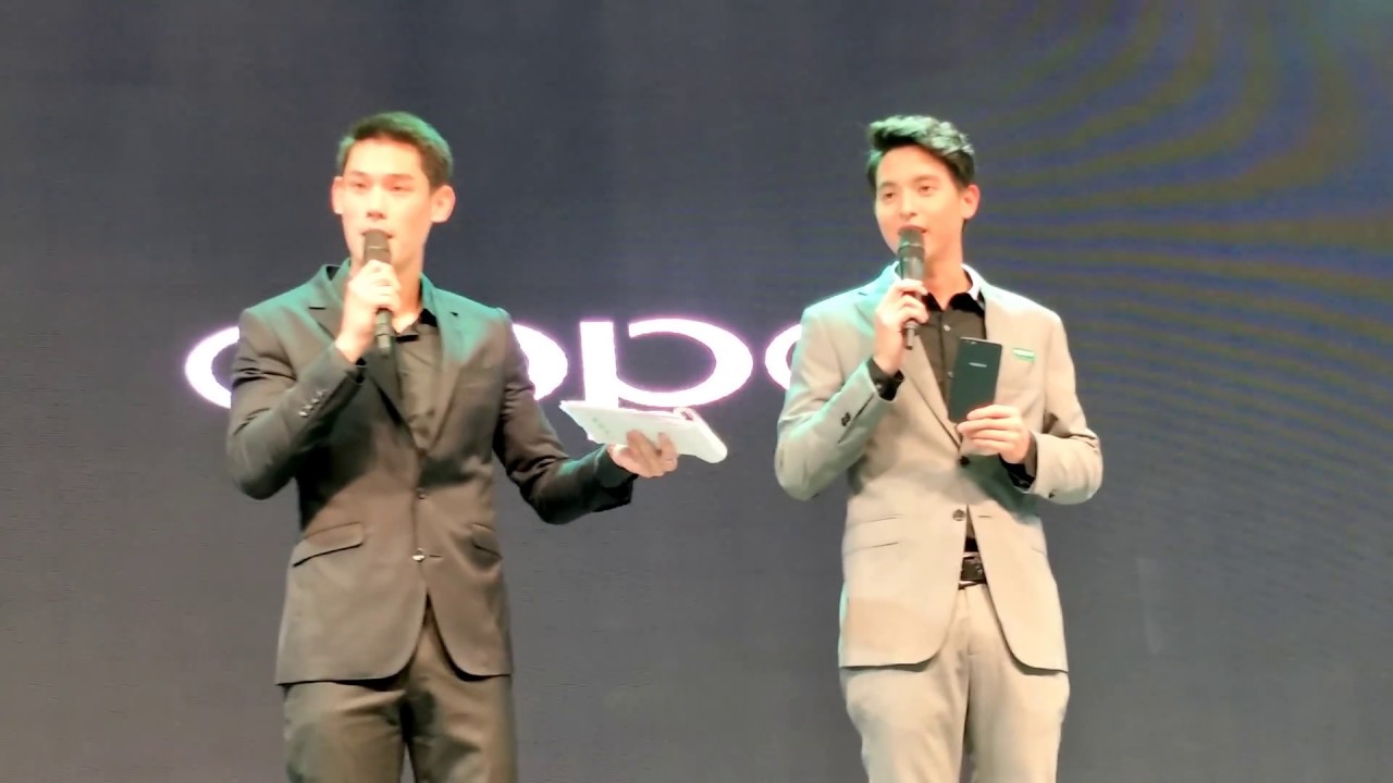 เจมส์จิ งานเปิดตัวพรีเซ็นเตอร์ OPPO R9S BLACK EDITION @ศูนย์ประชุมแห่งชาติสิริกิต์ 18-5-17