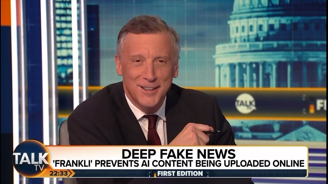 TalkTV: Are AI generated photos a disinformation weapon? How we safeguard the internet.