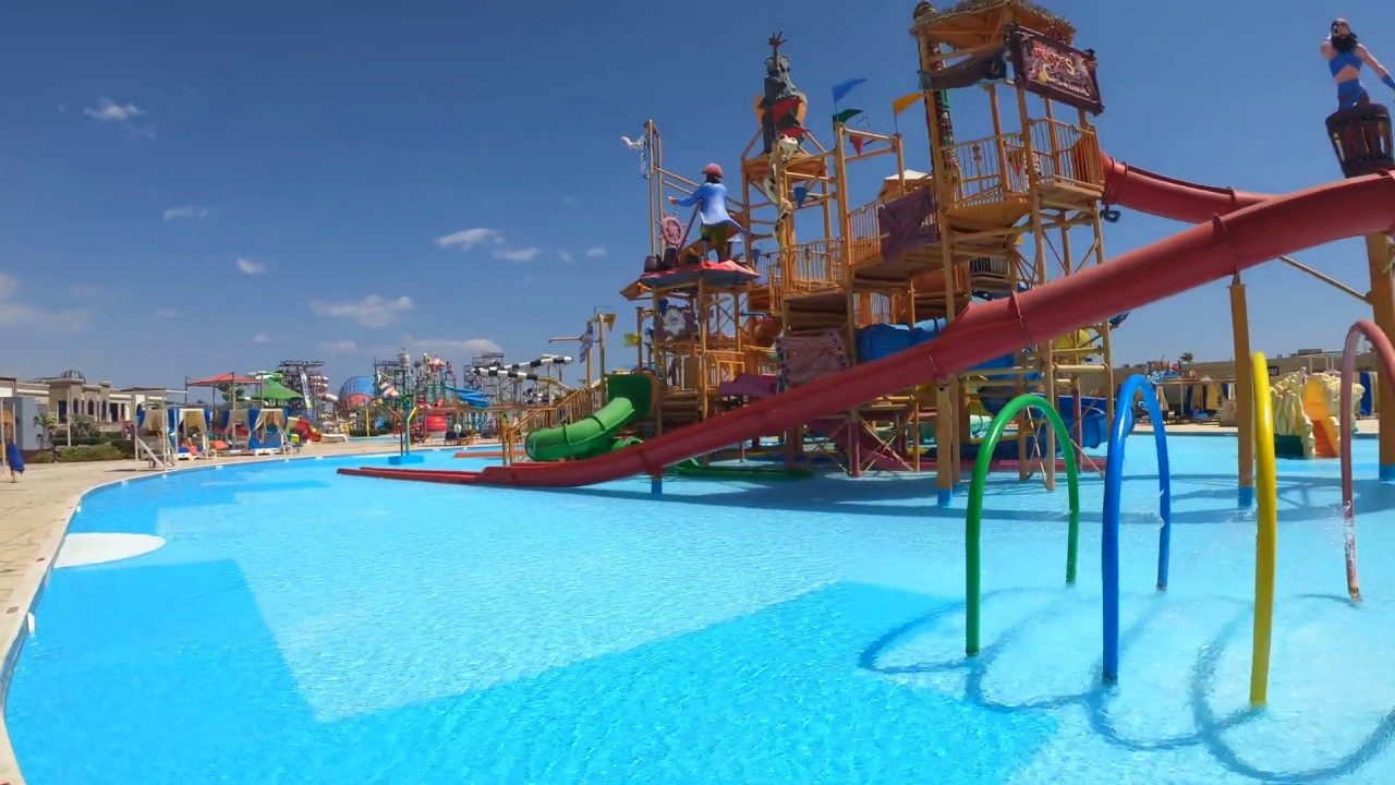 Albatros Aqua Park, Sharm el Sheikh - baseny i zjezdżalnie dla mniejszych