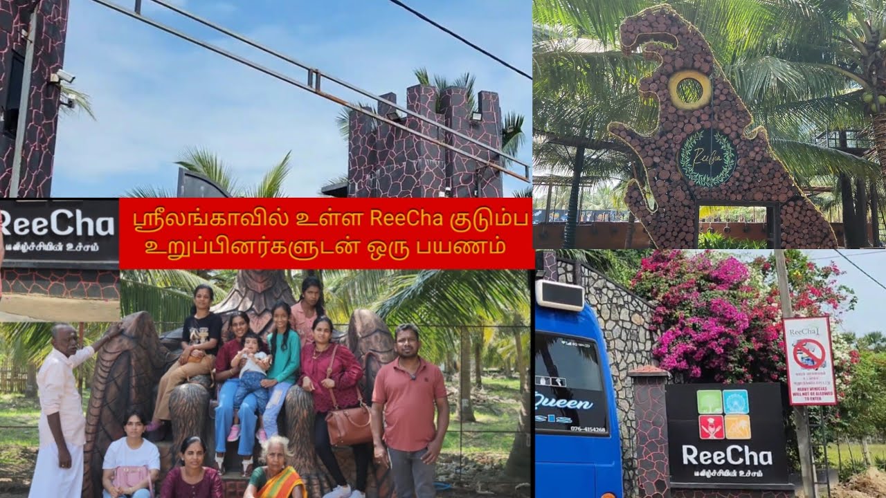 ஸ்ரீலங்காவில் உள்ள ReeCha குடும்ப உறுப்பினர்களுடன் ஒரு பயணம்|Traveling with family members|Tamil 