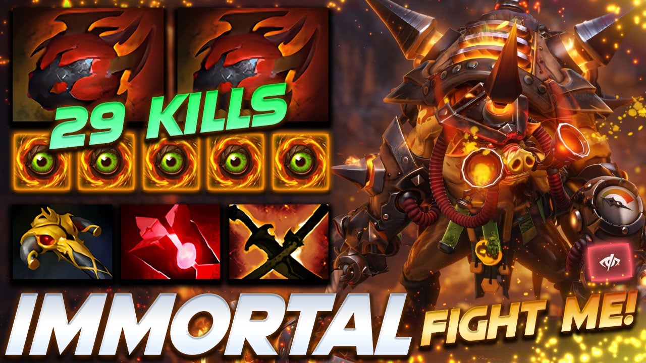 Bristleback Epic Tank 29 Frags - Dota 2 Pro Gameplay [Watch & Learn]