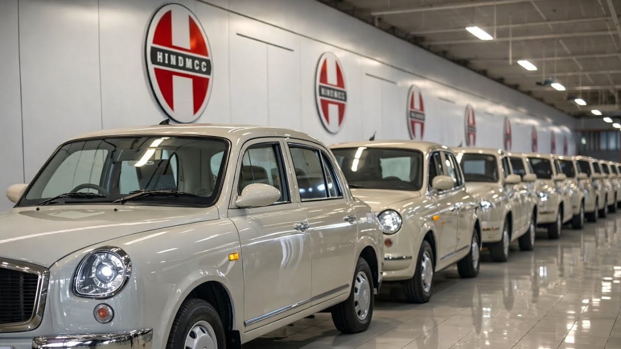 2026 Hindustan Ambassador Is BACK 😱 New Luxury Look, Hybrid Engine & Shocking Price!