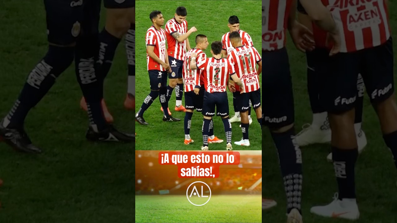 🚨&iexcl;NO LO SAB&Iacute;AS!, LOS NOMBRES Y APELLIDOS DE JUGADORES DE CHIVAS QUE NO HAZ ESCUCHADO #chivas