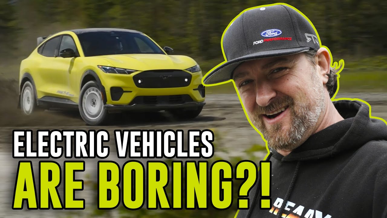 Driving the NEW Mustang Mach-E Rally