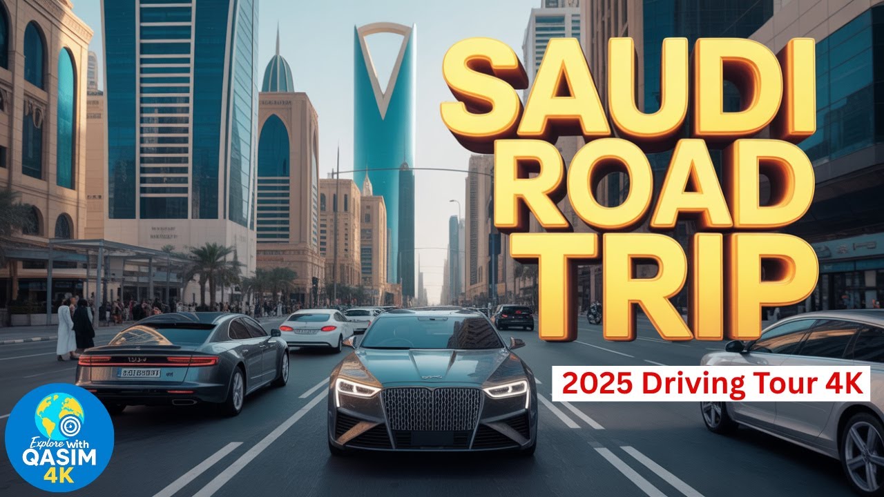 Riyadh Driving Tour 2025 | Unbelievable Roads in 4K