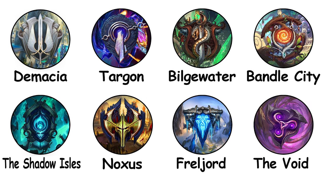 Every Region in League of Legends Explained in 8 Minutes