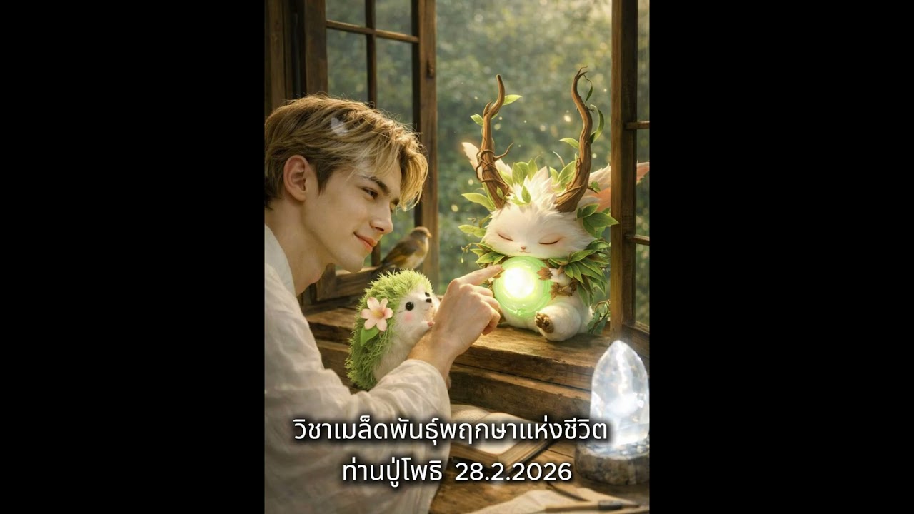 วิชาเมล็ดพันธ์พฤกษาแห่งชีวิต ท่านปู่โพธิ 28.2.2026