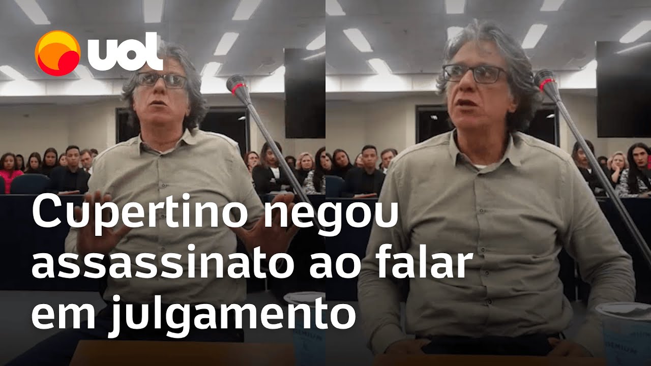 Paulo Cupertino nega ter assassinado Rafael Miguel e os pais dele em julgamento; veja o depoimento