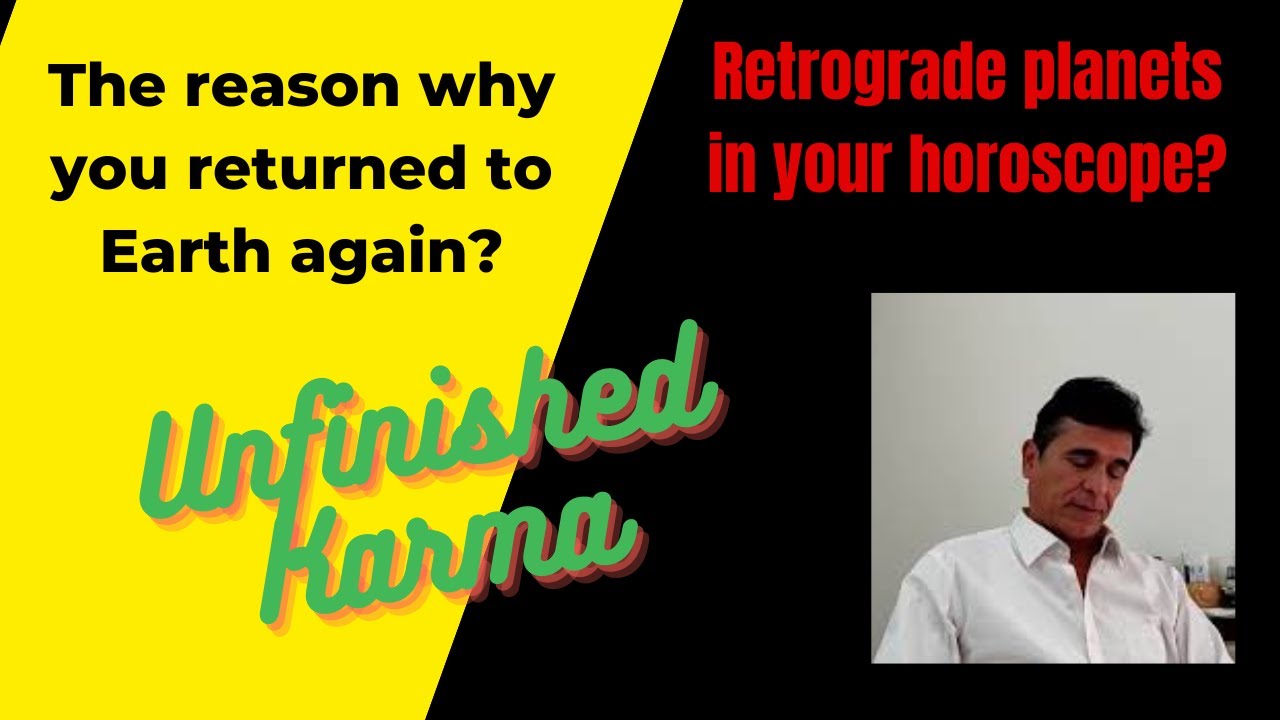 Retrograde planets in your horoscope? Reason you returned to Earth again.  #Reincarnation
