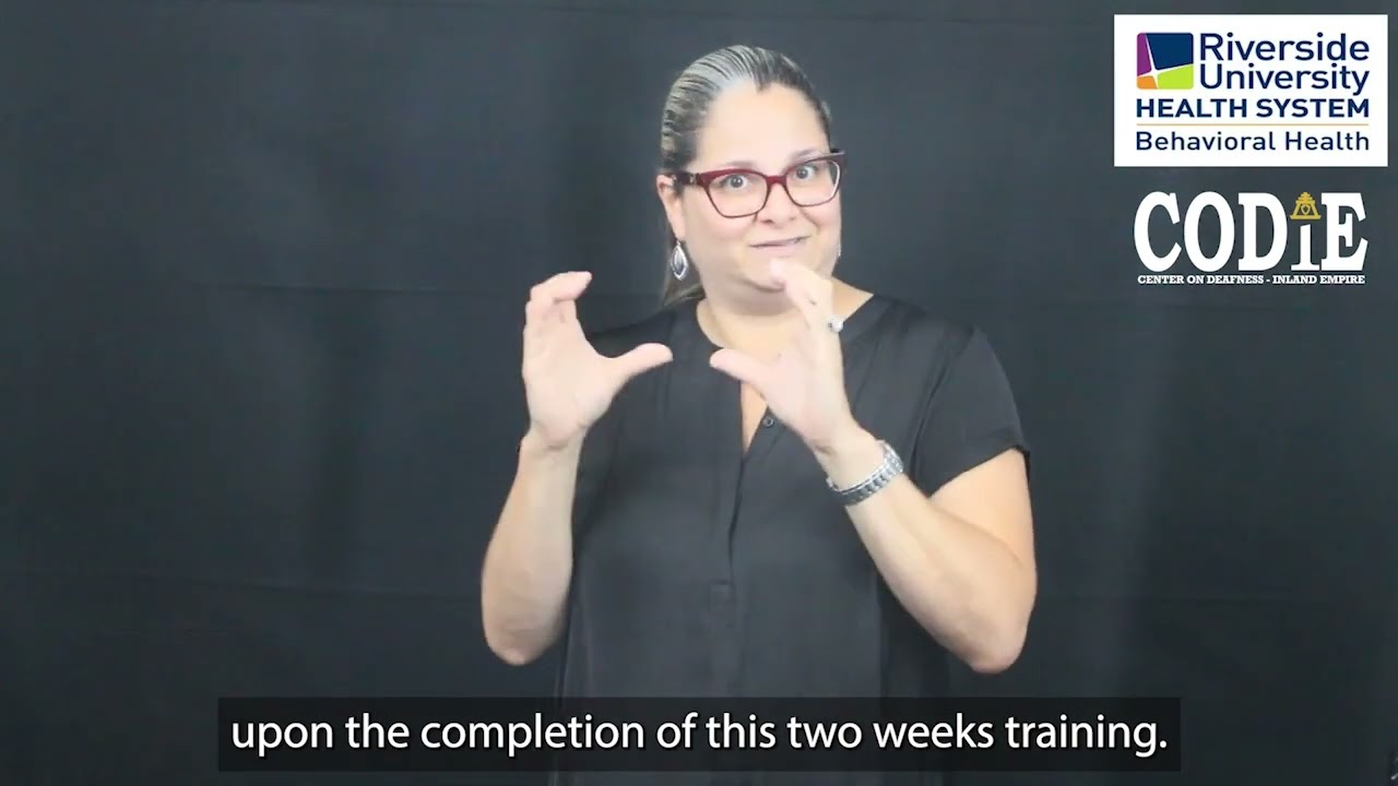 Peer Training for Deaf, Hard of Hearing, and Late-Deafened Community