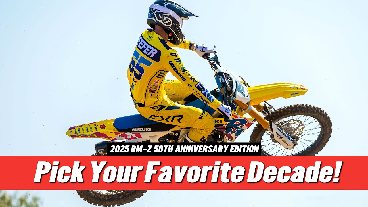 Is It Still Good? 2025 Suzuki RM-Z450 Intro + 50th Anniversary Edition