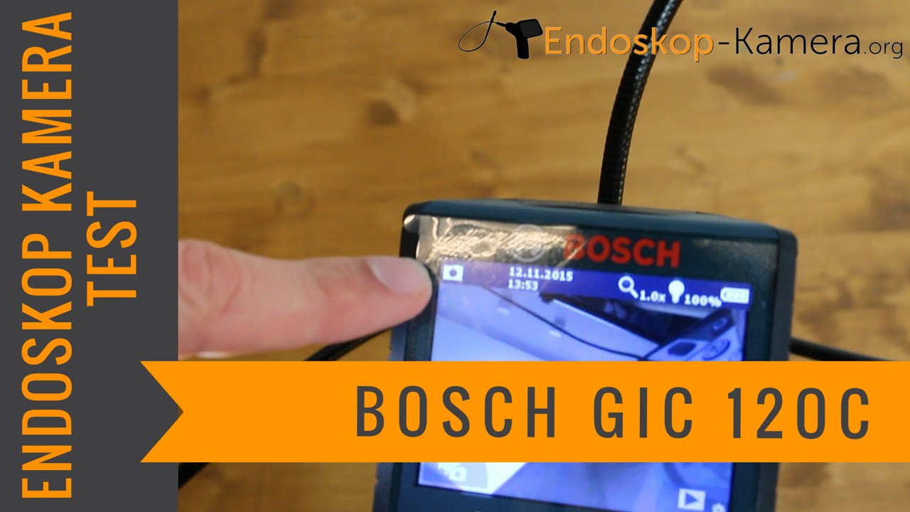 Bosch GIC 120 C Inspektionskamera Test
