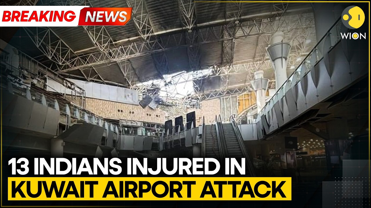 One Dead, 13 Indians Hurt in Kuwait Airport Strike; Kuwait Blames Iran for Attack, Iran Denies |WION