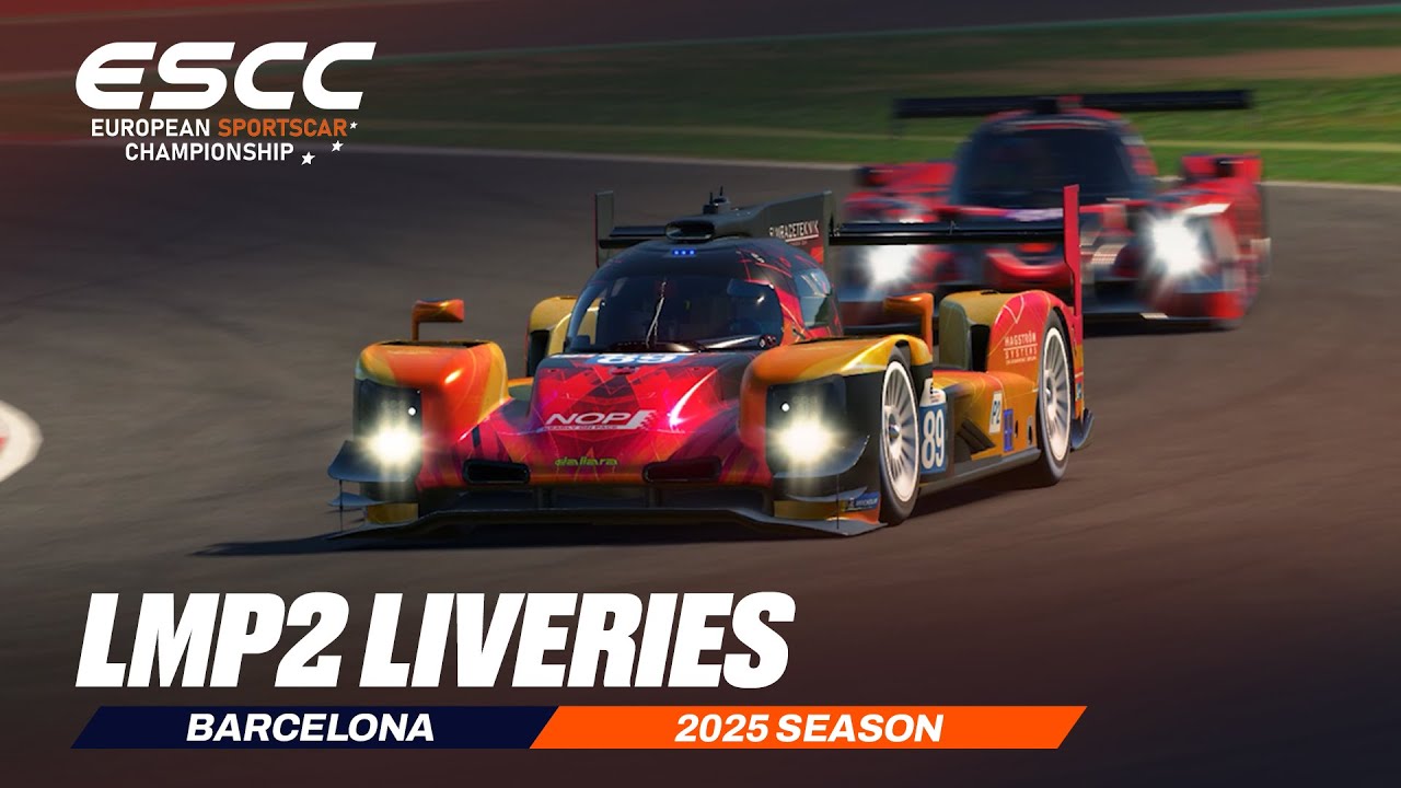 The LMP2 liveries 🙌 I 4 Hours of Barcelona 2025 I ESCC