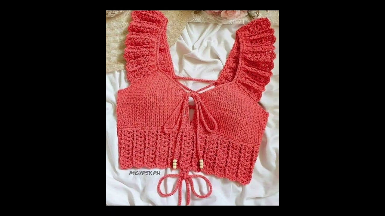 Crochet ladies tops design ideas fashion world