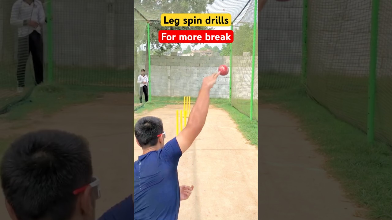 Leg spin drills for more break | leg spin bowling tips | leg spin | #cricket #shorts #short #viral
