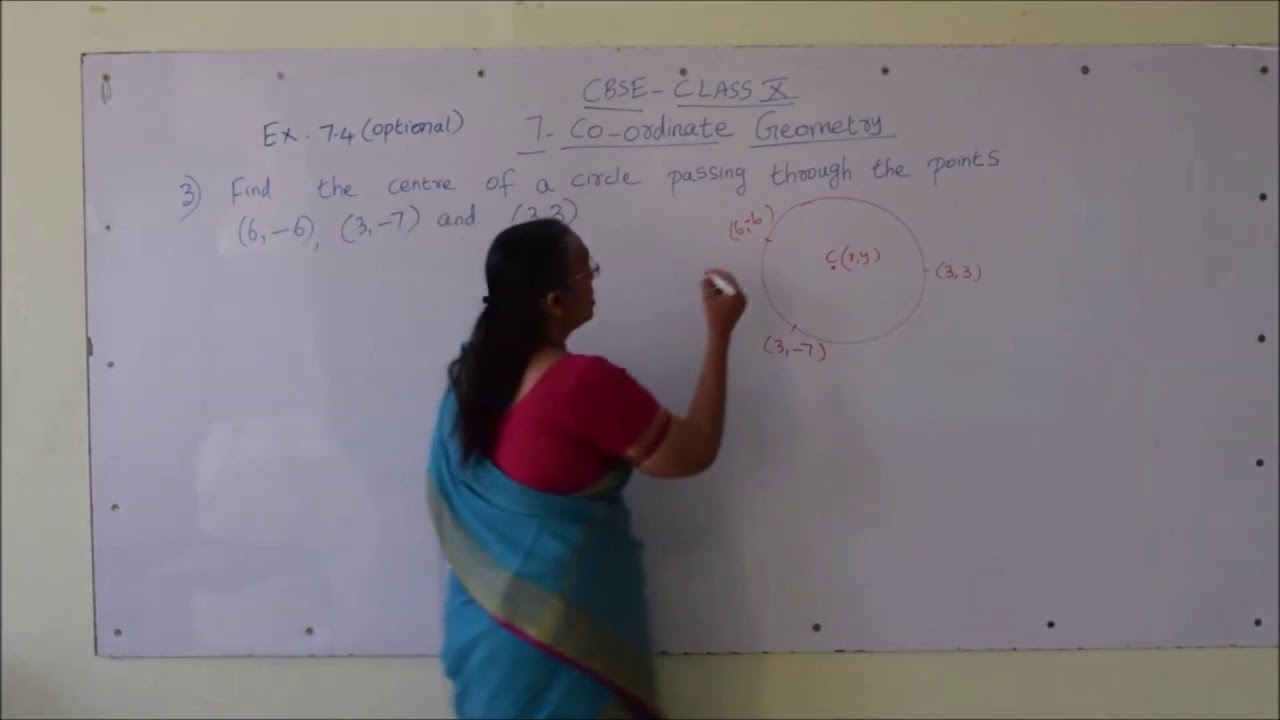 Coordinate Geometry(Class 10) Exercise 7.4