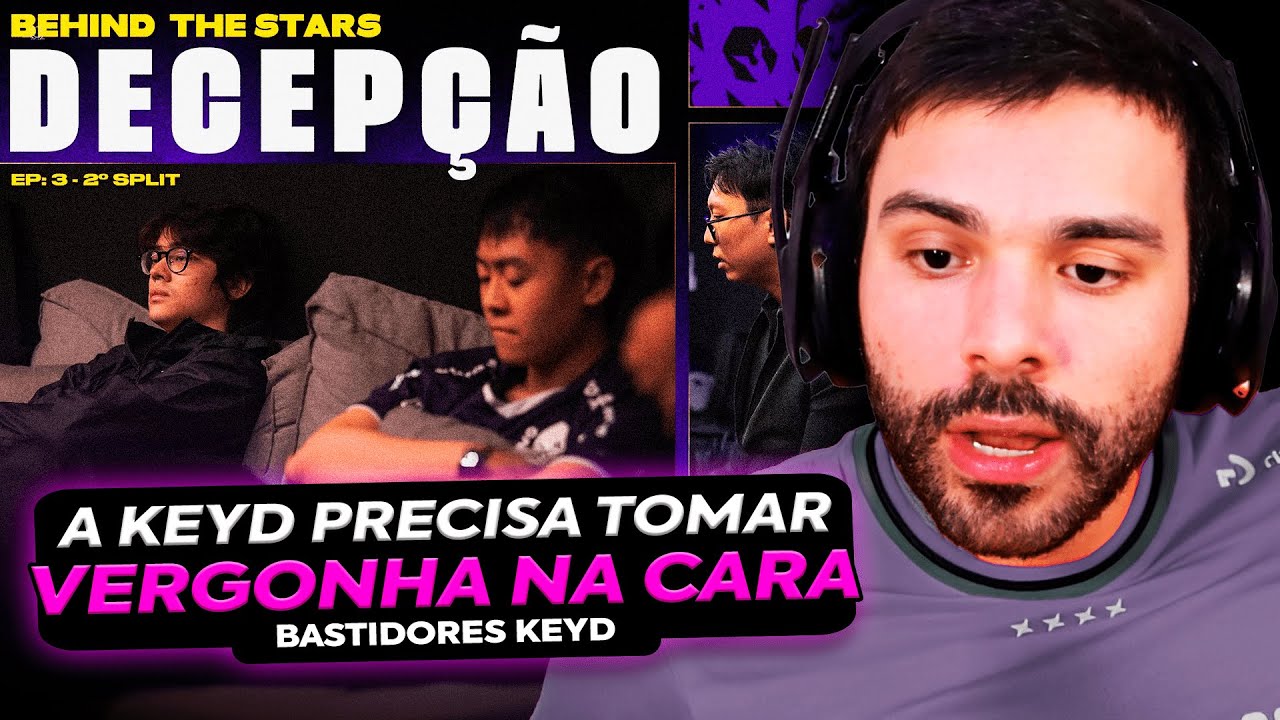 🚨 OS BASTIDORES DO 0/3 DA VIVO KEYD NA SUPER SEMANA DE LTA! MINERVA REAGE AO BEHIND THE STARS
