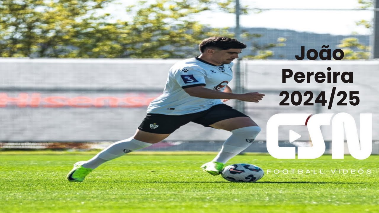 Jo&atilde;o Pereira (AD Sanjoanense) - Goals, Skills & Assist 2024/25 | HD