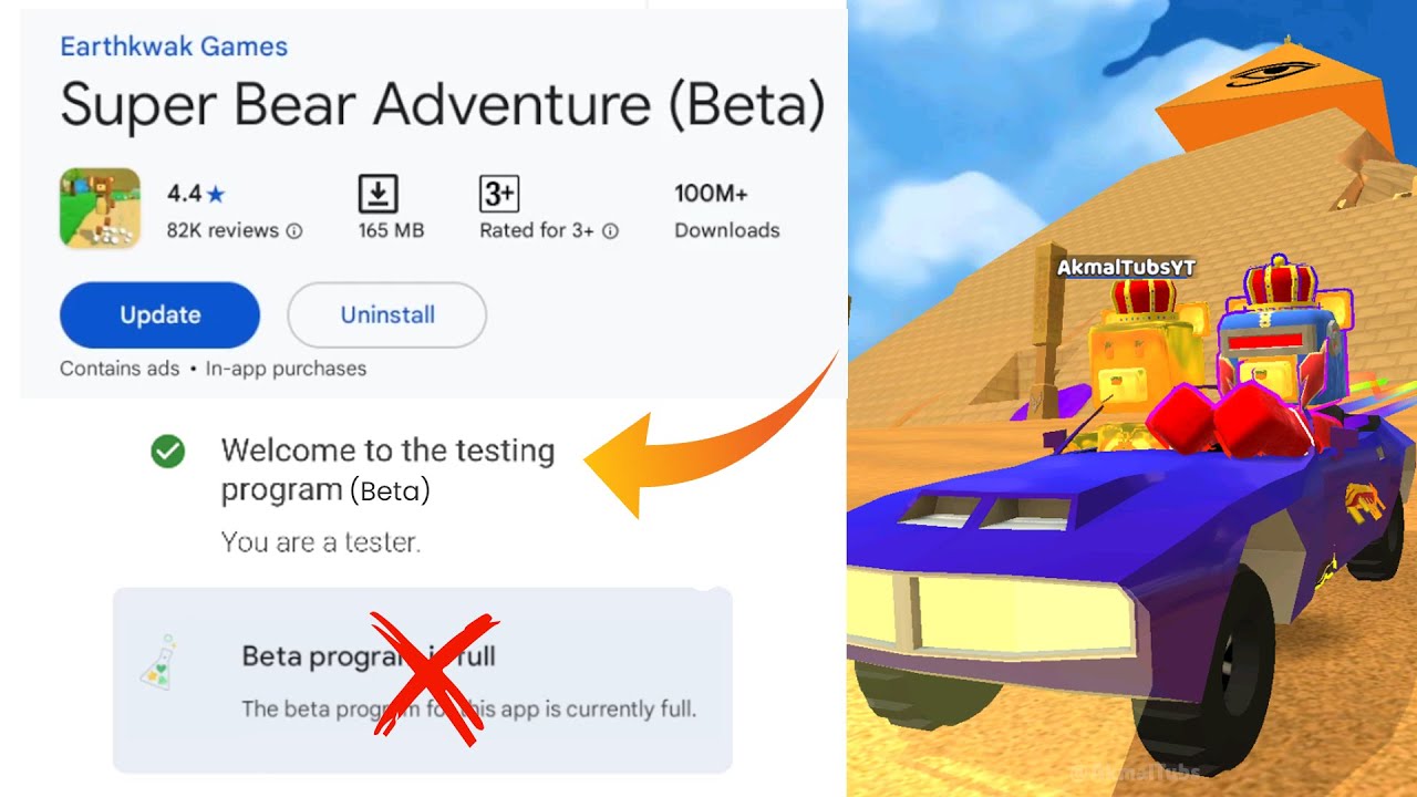 SUPER BEAR ADVENTURE BETA NEW UPDATE MULTIPLAYER