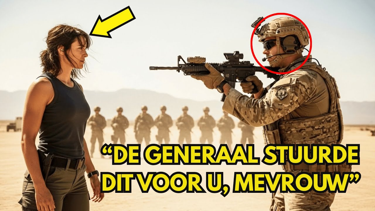 Ze wisselde net van doel, toen een SEAL haar zijn geweer gaf en achteruitging
