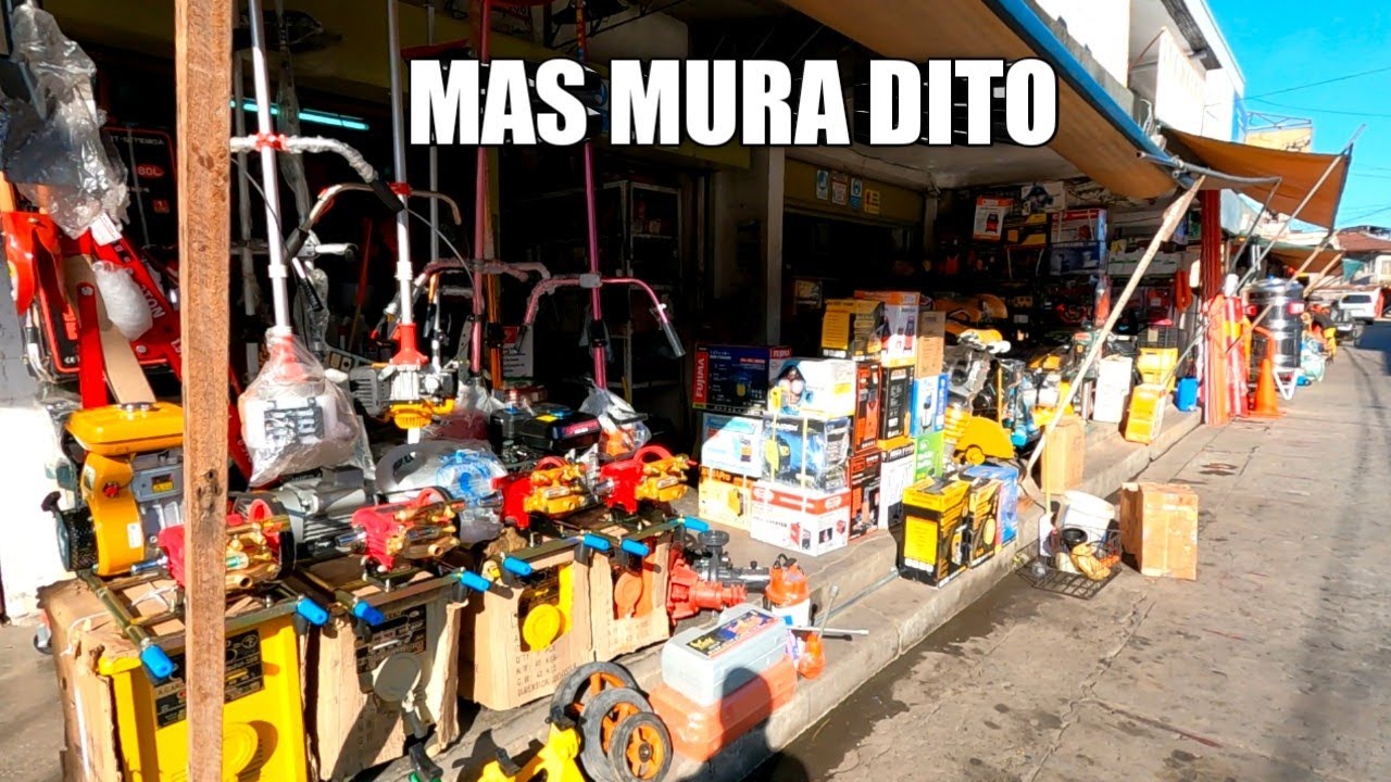 MURANG BILIHAN NG GAMIT SA BUKID. WATER PUMP POWER SPRAY, TOOLS ETC: MARINA ARCADE DAU
