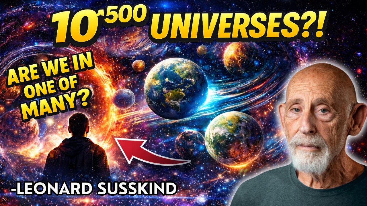 Scientists Say 10^500 Universes May Exist 😳 | The String Theory Multiverse | Leonard Susskind