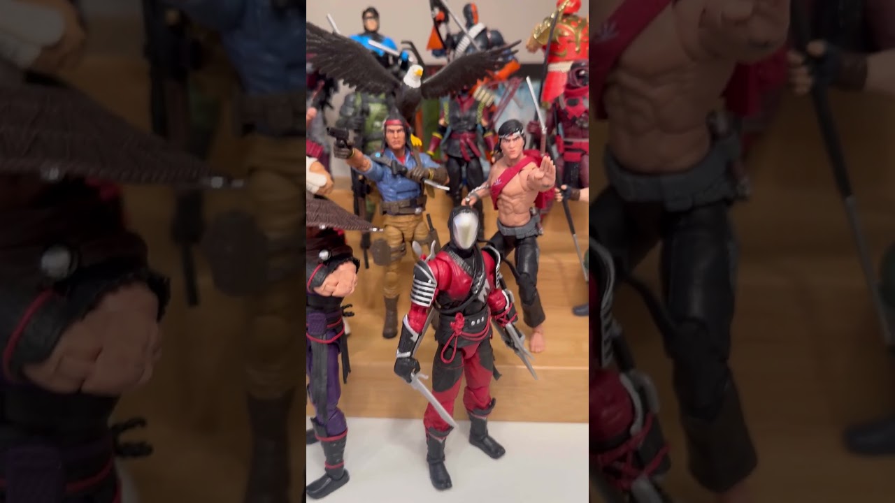 GIJOE Classified SLICE & DICE action figure review is available.  Check it out please 🙏✌️👍