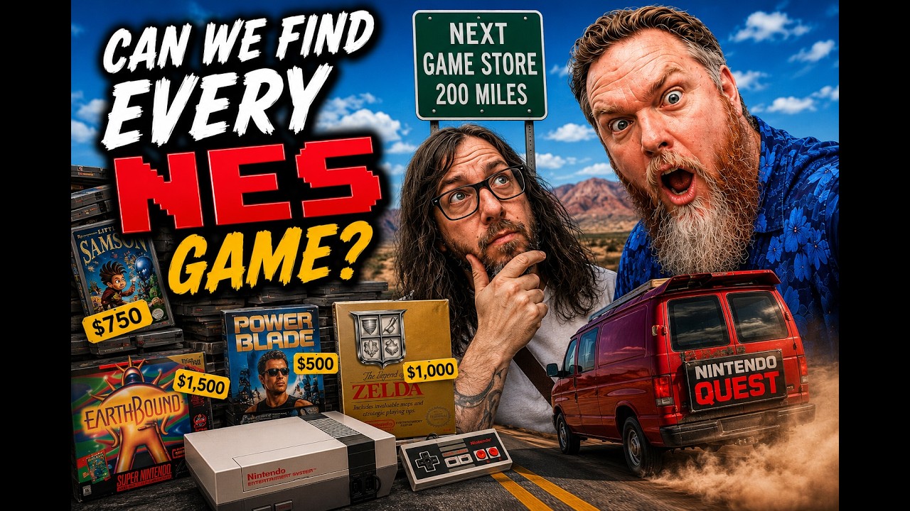 Nintendo Quest: The Ultimate Game Hunt! #gaming #games #gamer