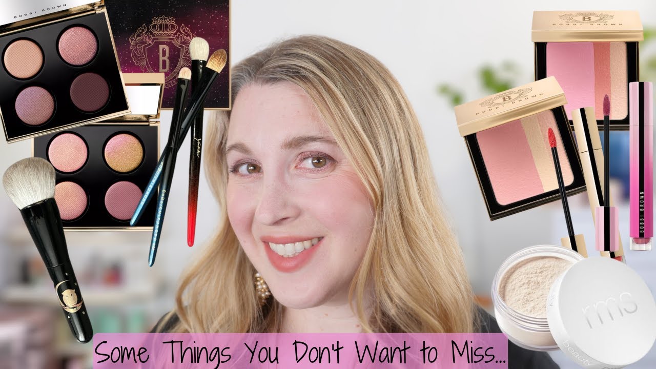 BOBBI BROWN Glow With Love & New Liquid Matte LIpsticks, RMS Powder, & Fude Brushes