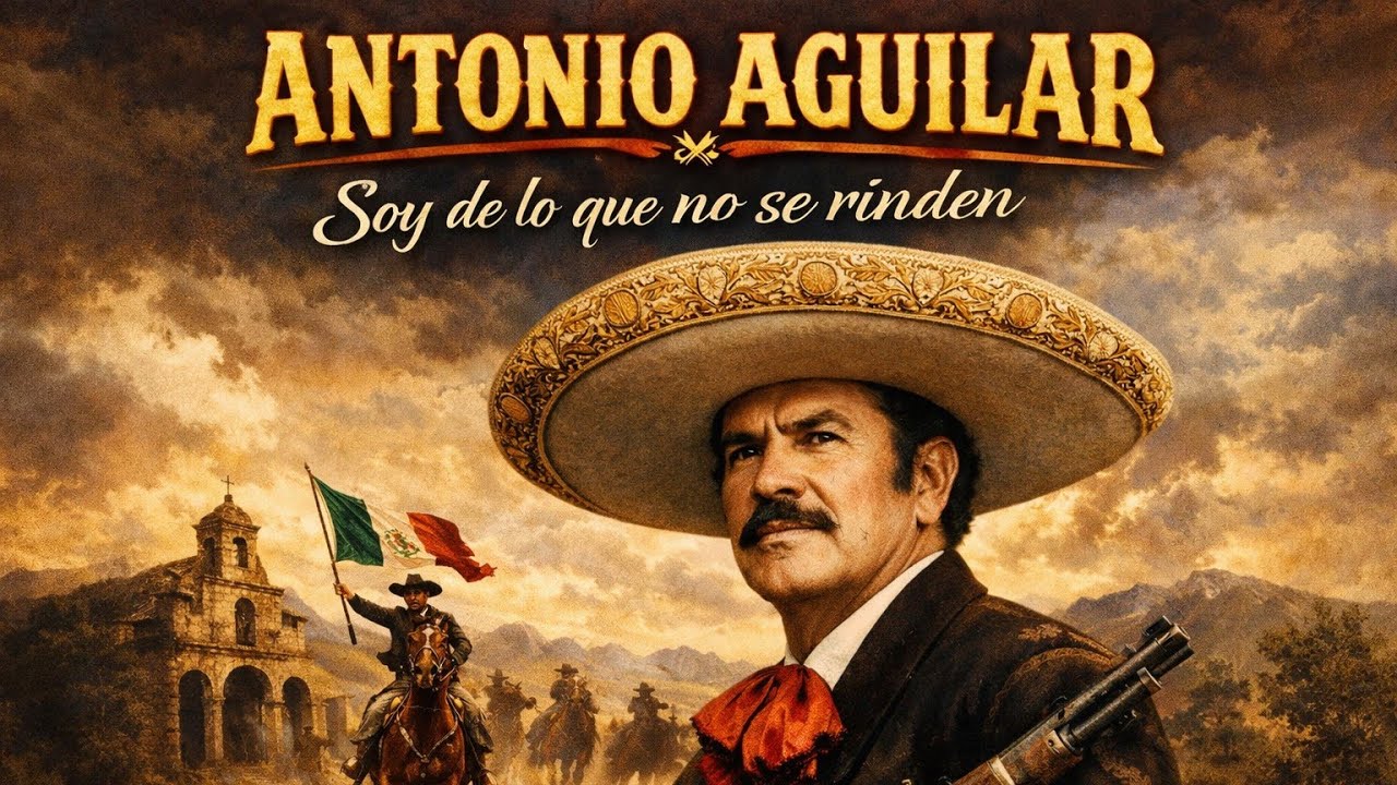 Antonio Aguilar - SOY DE LO QUE NO SE RINDEN (ranchera para enamorados) 