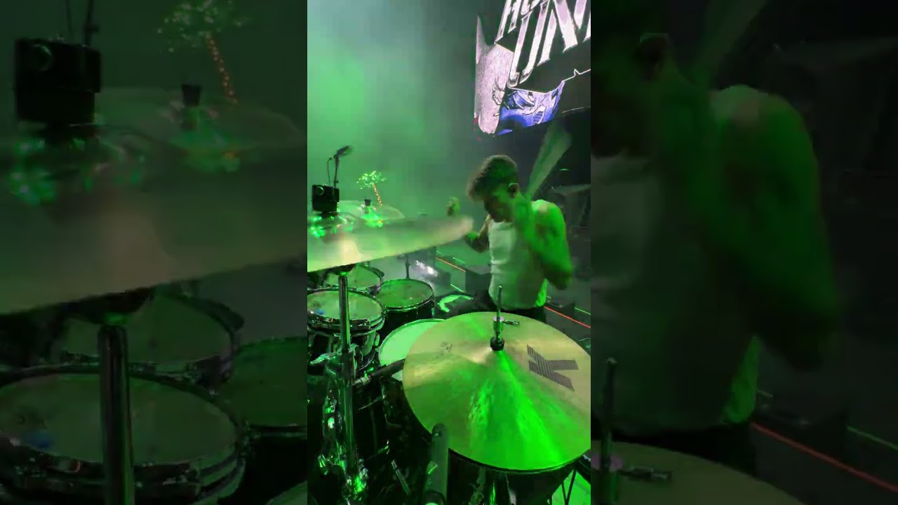 Hollywood Undead Drum Cam - FULL SET - Anthony Ghazel