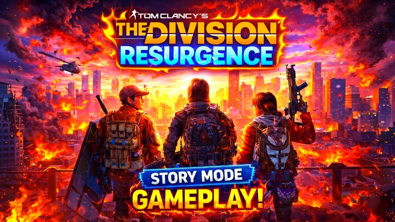 [Android] TOM CLANCY'S THE DIVISION RESURGENCE ANDROID GAMEPLAY