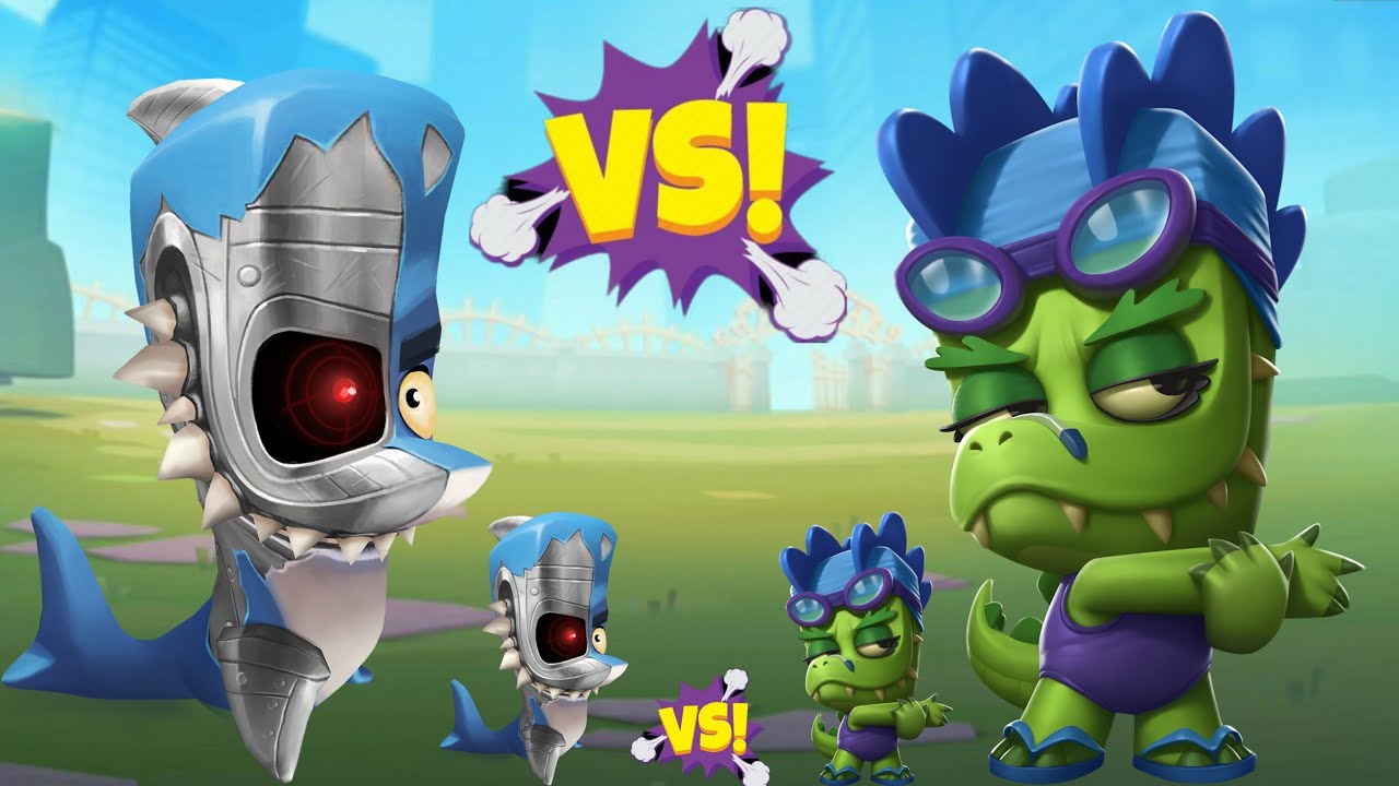 🦈🦈Finn vs Donna🐊🐊 Zooba Gameplay